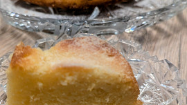 Tvarohovo-jablková bábovka