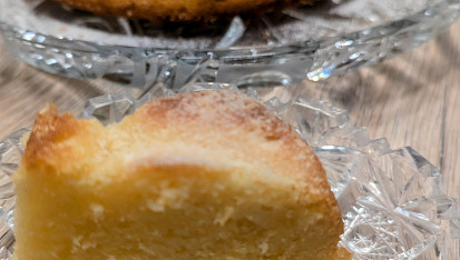 Tvarohovo-jablková bábovka