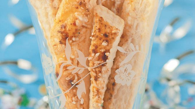 Tyčinky se sýrem a kmínem