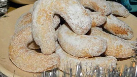 Vanilkové rohlíčky ořechové