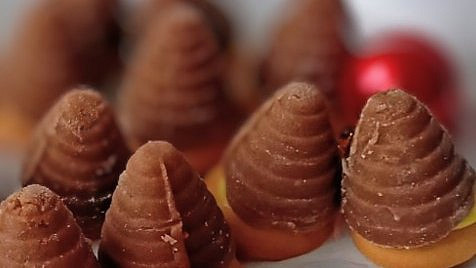 Vosí hnízda z piškotů