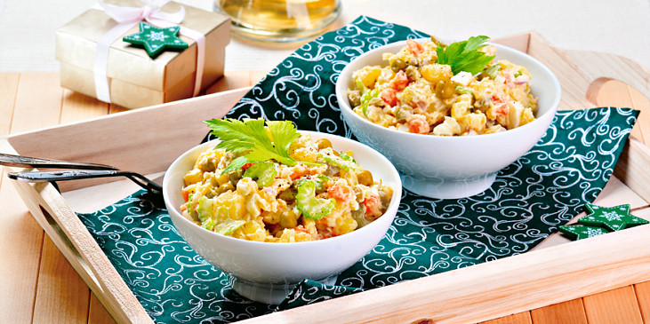 Bramborový salát s řapíkatým celerem