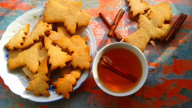 Domácí skořicové sušenky