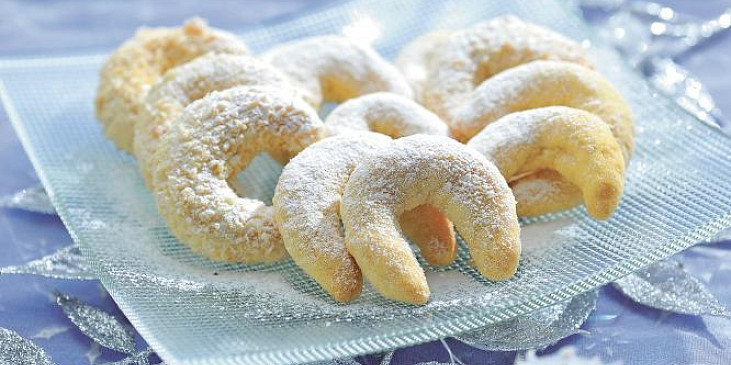 Kokosové rohlíčky