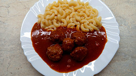 Masové kuličky na způsob guláše