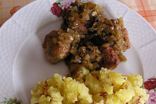 Mleté kuličky se žampiony