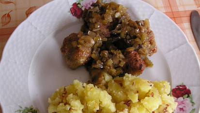 Mleté kuličky se žampiony, Mleté kuličky se žampiony