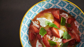 Ricottové knedlíčky s jahodami podle Jana Punčocháře