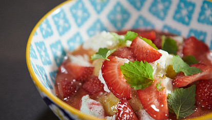 Ricottové knedlíčky s jahodami podle Jana Punčocháře