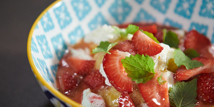 Ricottové knedlíčky s jahodami podle Jana Punčocháře