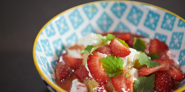 Ricottové knedlíčky s jahodami podle Jana Punčocháře