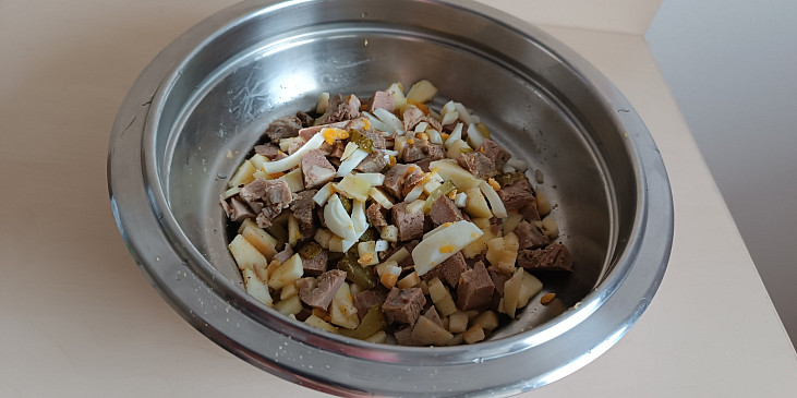 Kuřecí pomazánka/salát téměř z ničeho