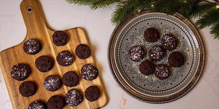 Čokoládové dortíčky plněné vanilkovým krémem podle Josefa Maršálka