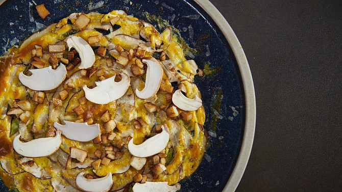 Hříbkové carpaccio podle Honzy Punčocháře