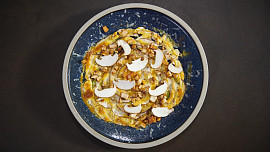 Hříbkové carpaccio podle Honzy Punčocháře