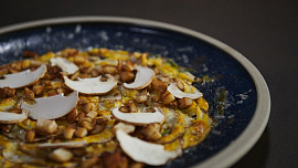 Hříbkové carpaccio podle Honzy Punčocháře