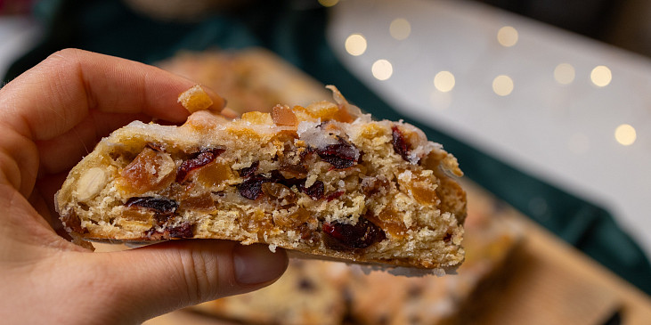 Tvarohová štóla s citronovou polevou podle Josefa Maršálka