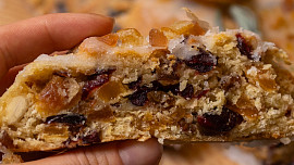 Tvarohová štóla s citronovou polevou podle Josefa Maršálka