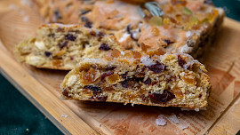 Tvarohová štóla s citronovou polevou podle Josefa Maršálka