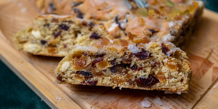 Tvarohová štóla s citronovou polevou podle Josefa Maršálka