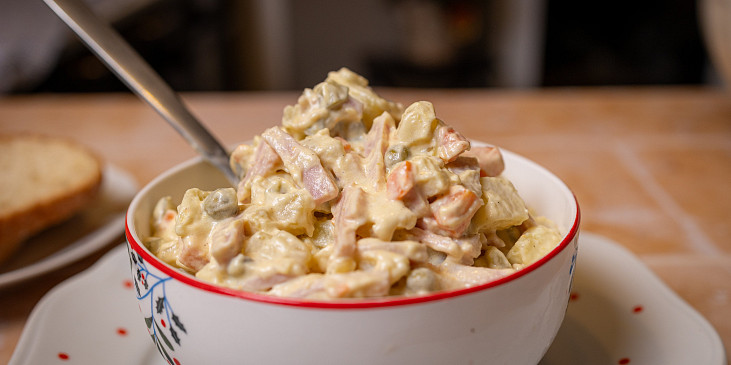 Vlašský salát podle ČSN