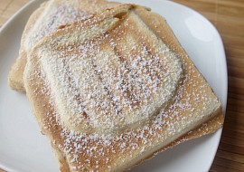 Banánovo-čokoládové toasty