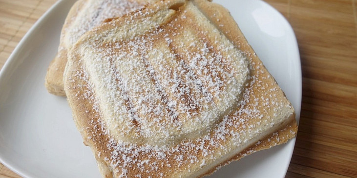 Banánovo-čokoládové toasty