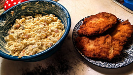 Ráďův vánoční bramborový salát