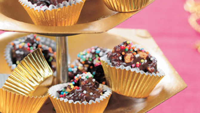 Čokoládové hrudky