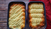 Cottage pie - pečená kaše s masovou směsí