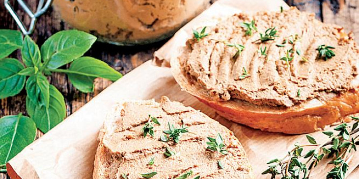 Domácí drůbeží paštika