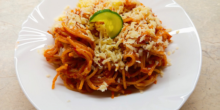 Falešné boloňské špagety aneb fofr špagety