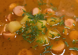 Frankfurtská jemná polévka