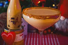 Hřejivý karamelový Salko likér