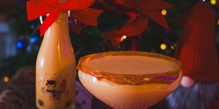 Hřejivý karamelový Salko likér (Hřejivý karamelový Salko likér)