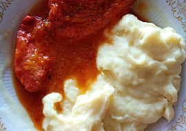 Kuřecí prsa s mandarinkami a chilli omáčkou