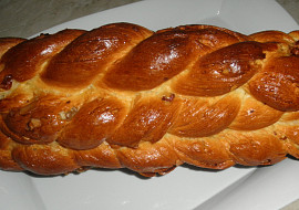 Máslová vánočka s rozinkami (Máslová vánočka s rozinkami)