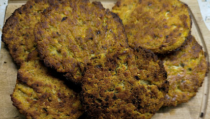 Pečené čočkové karbanátky