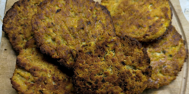 Pečené čočkové karbanátky