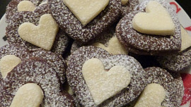 Bezlepková sádlová srdíčka