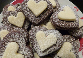 Bezlepková sádlová srdíčka