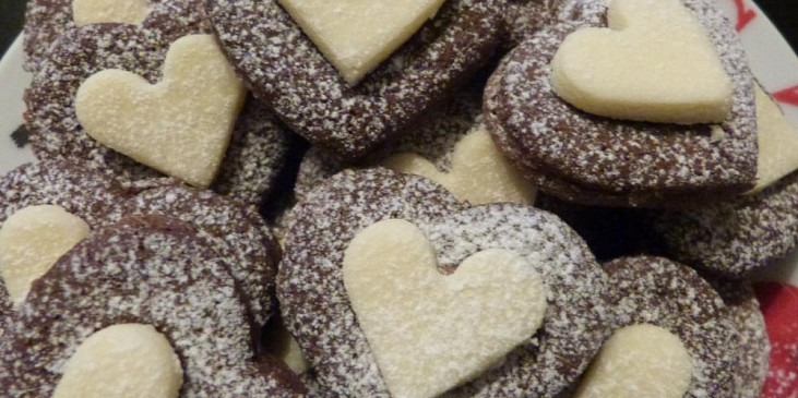 Bezlepková sádlová srdíčka