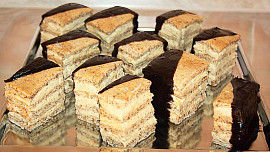 Štafetky s kávovým krémem