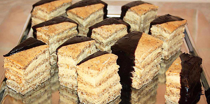 Štafetky s kávovým krémem