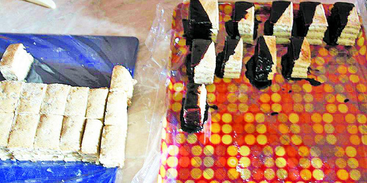 Štafetky s kávovým krémem