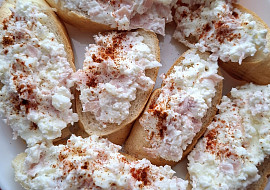 Dietní tvarohová pomazánka