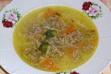 Vývar z mletého masa