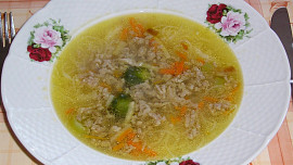 Vývar z mletého masa