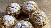 Čokoládovo-banánové muffiny
