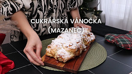 Cukrářská vánočka (mazanec)